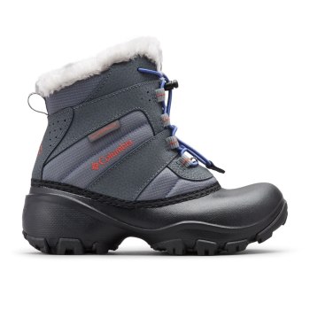 Columbia Rope Tow III Waterproof - Stiefel Mädchen Grau Rot - ABVY96318